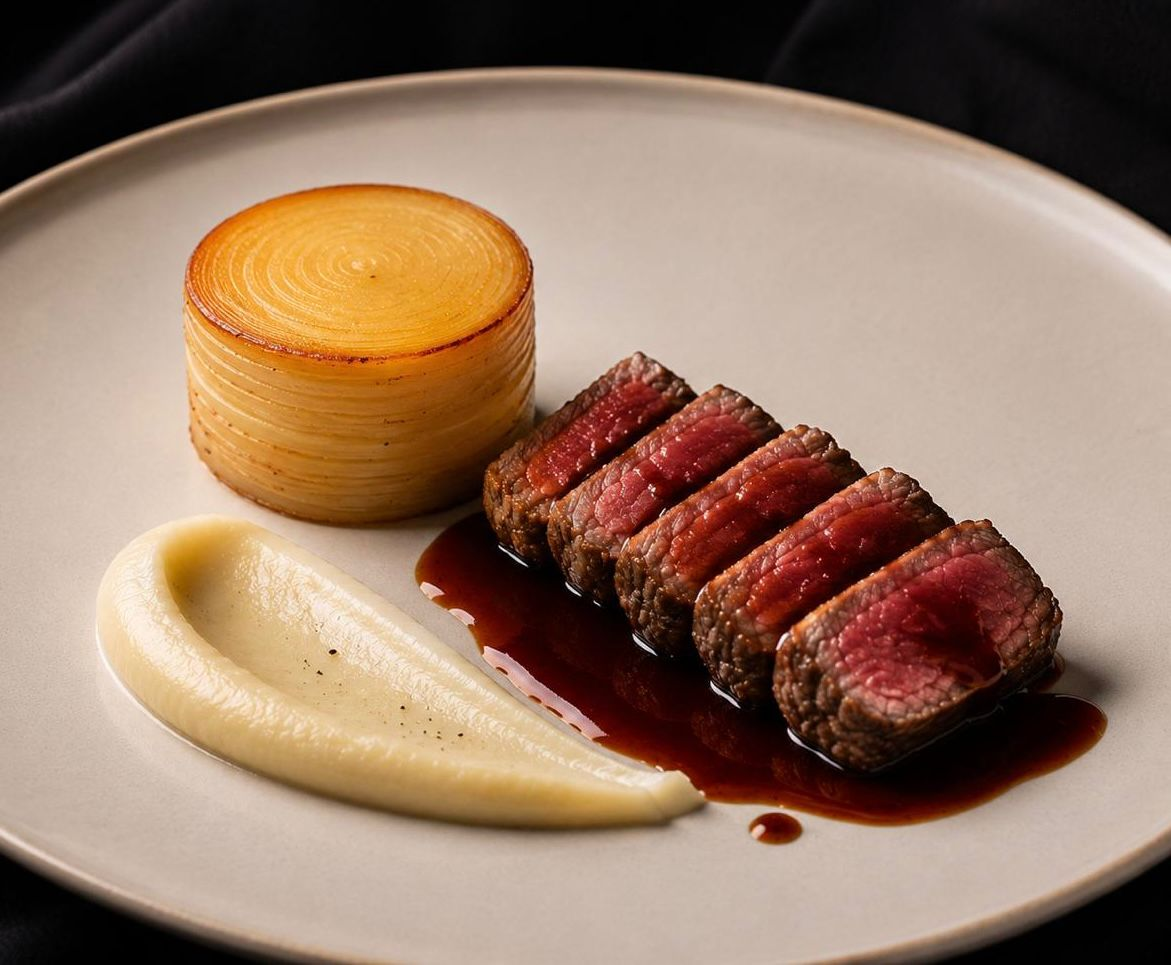 Plated dish 8